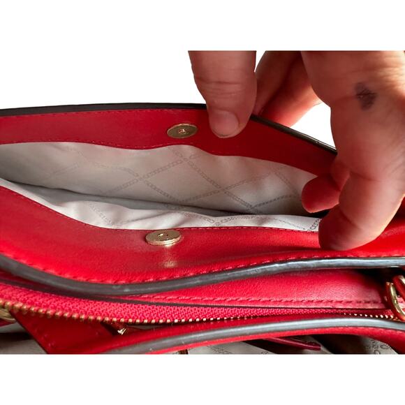 MICHAEL KORS Whitney Large Leather Satchel - Picture 13 of 16